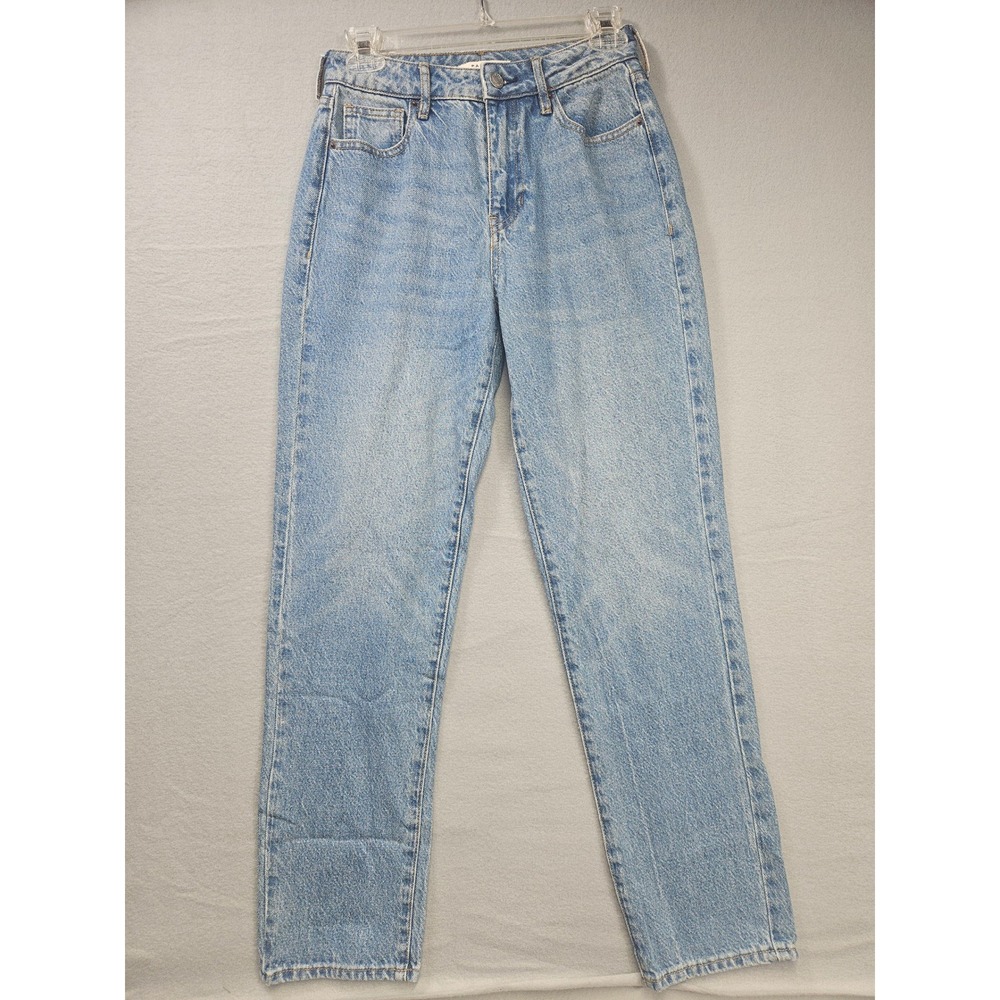PacSun Womens Mom Jeans Light Wash Blue High Waisted Denim Size 24